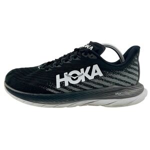 Hoka One One Mach 5 Men's 10.5D Black Gray Running‎ Shoes Road Race Sneakers